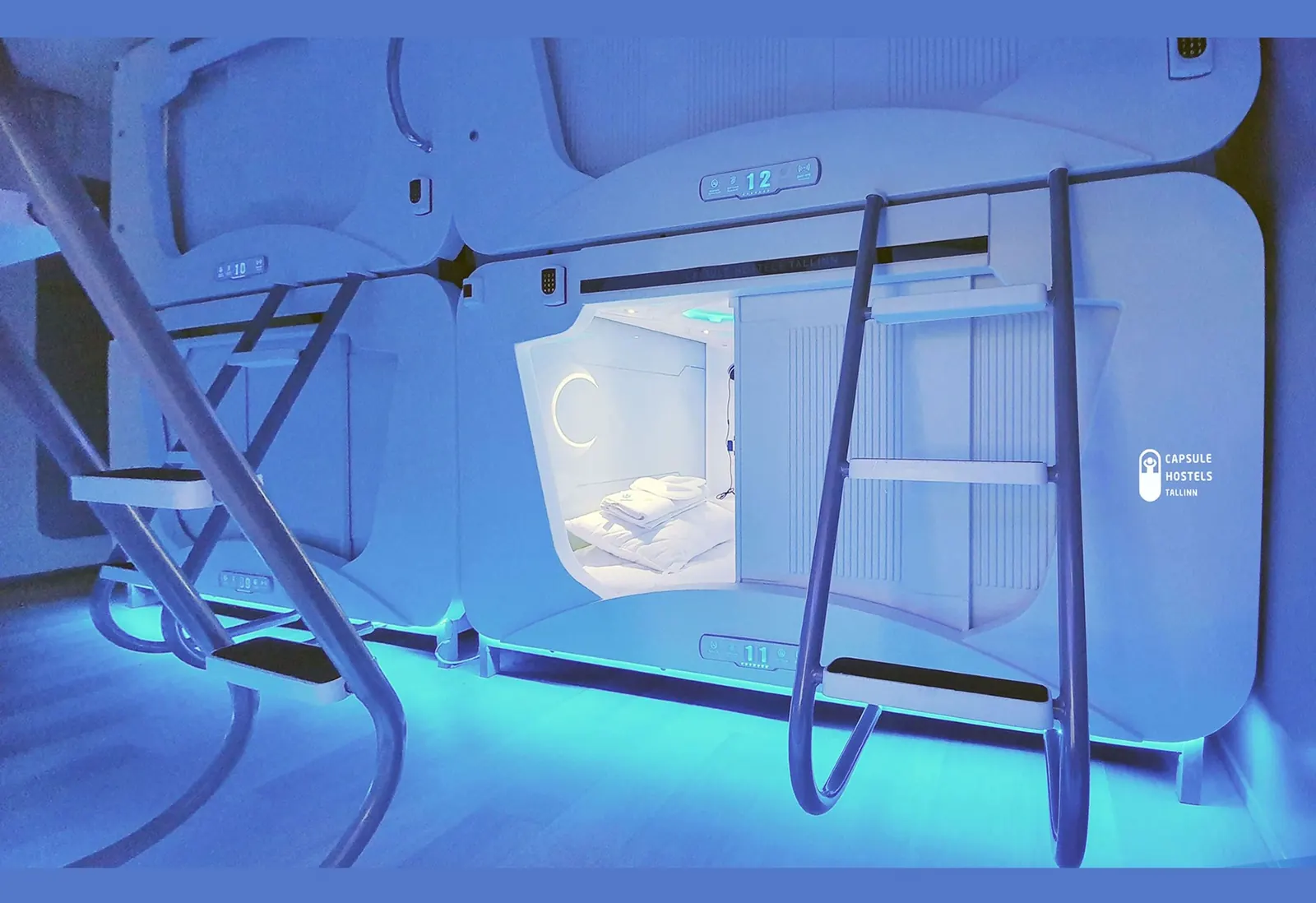 Capsule Hostels Tallinn – ELAMUSLIK ÖÖBIMINE  MAGAMISKAPSLIS